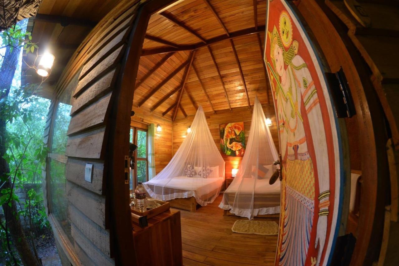 Habarana Tree House Mutu Village エクステリア 写真
