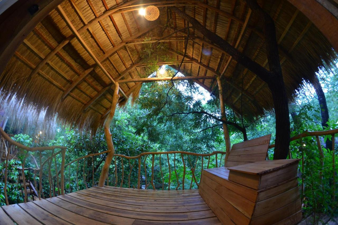 Habarana Tree House Mutu Village エクステリア 写真